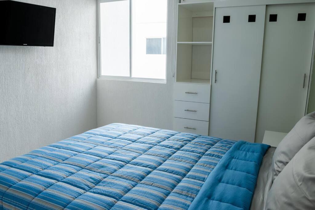 Depto 2 Rec. Con Vista A La Piscina En C. Privada Apartman Playa del Carmen Kültér fotó